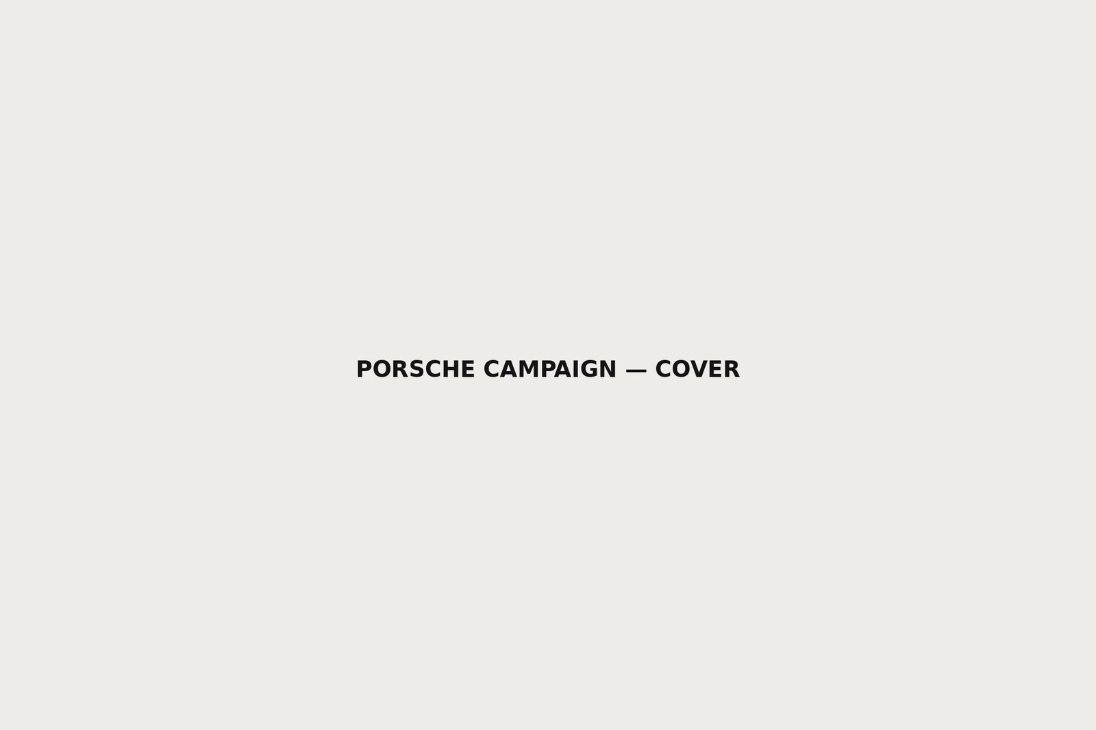 Porsche Campaign